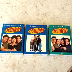 Seinfeld DVD‎ Sets Seasons 1-4 great condition. Watched once!